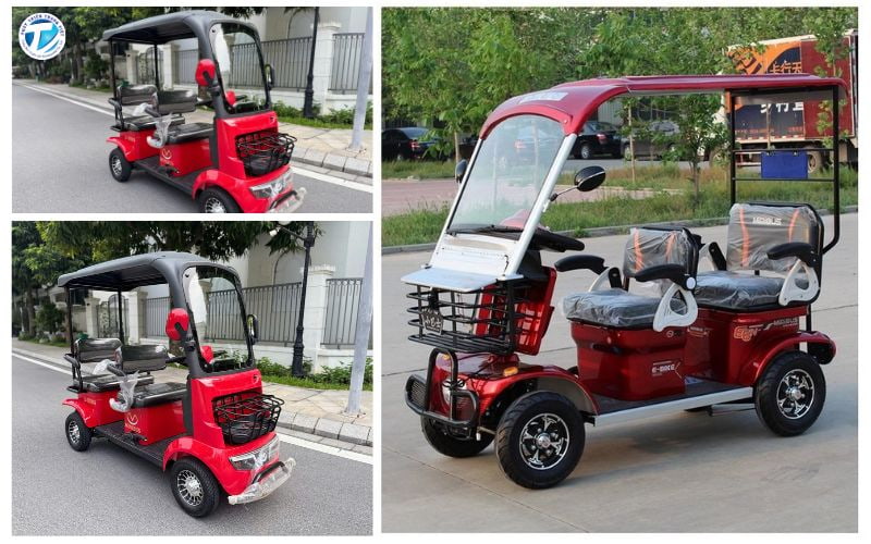 Xe điện 4 bánh đang ngày càng được ứng dụng rộng rãi trong các khu du lịch resort khu đô thị sinh thái